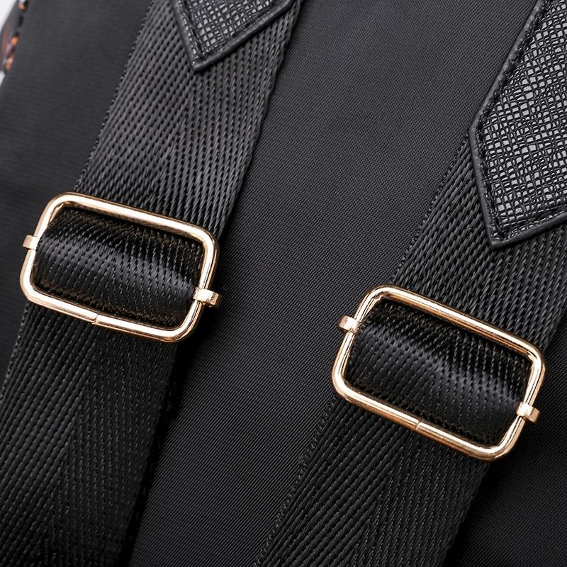 Stilvoller Und Verschleißfester Damen-Nylon-Graffiti-Rucksack Mit Weichem Material