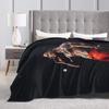 Soft Warm Blanket Travel Office Rauw Alejandro Singer Rapper Throw Blanket  Flannel Bedspread For Couch Chair Sofa Bed Sofa Bed
