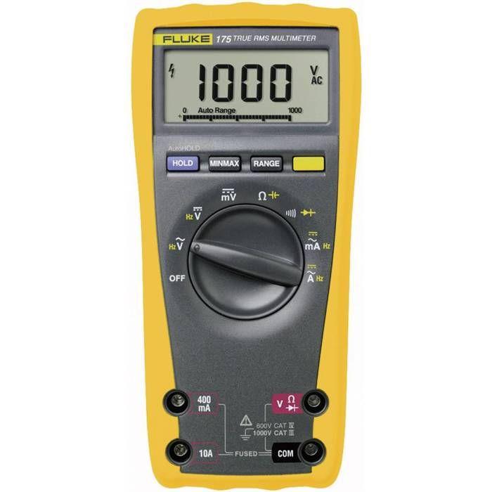 Multimètre Fluke 1592901 Numérique CAT III 1000 V, CAT IV 600 V Affichage (nombre De Points): 6000