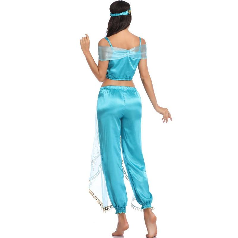 M-XL Tianzhu Search Banner Magic Lamp Dance Costume, Halloween Jasmine Princess Costume, Adult Cosplay