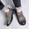 Herrskor Läderskor Utomhus Fritid Herraffärsskor Andningsbara Fengqing Arbetsskor