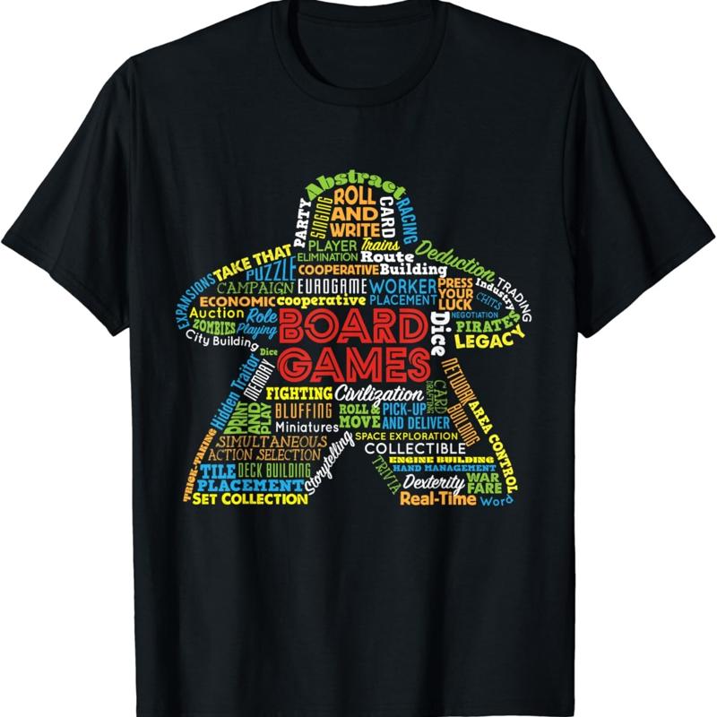 

Board Game Mechanics T Shirt 5XL різнокольоровий