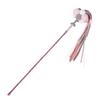 Enchanting Feather Cat Teaser: Bite-Resistant Stick with Bell - Perfect for Self-Play & Relieving Boredom, Includes Replacement Head for Kittens