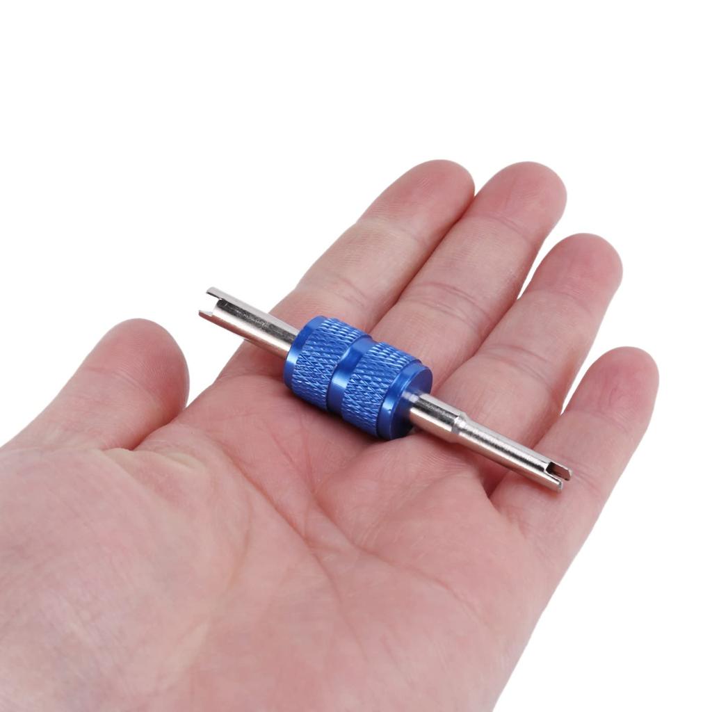 71pcs A/C Air Conditioner Valve Core R12 R134A Refrigeration Valve Core R12 / R134A AC Master Valve Core Repair Kit