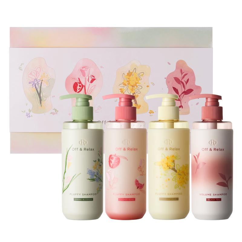 

Off&Relax Four Seasons Limited Edition Volumizing Oil Control Shampoo Set