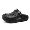 Men EVA Water Slide Sandals Quiet Thick Sole Outdoor Beach Bathroom Slippers Lightweight Summer Shoes for Outdoor Walking Travel