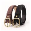 Casual Business Waist Belt Luxury Design Waistband Trendy Suede Leather Belt  For Women