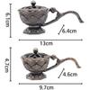 Metal Lotus Incense Burner Hollow Out Aromatherapy Stove Incense Holder  Home Interior Decoration