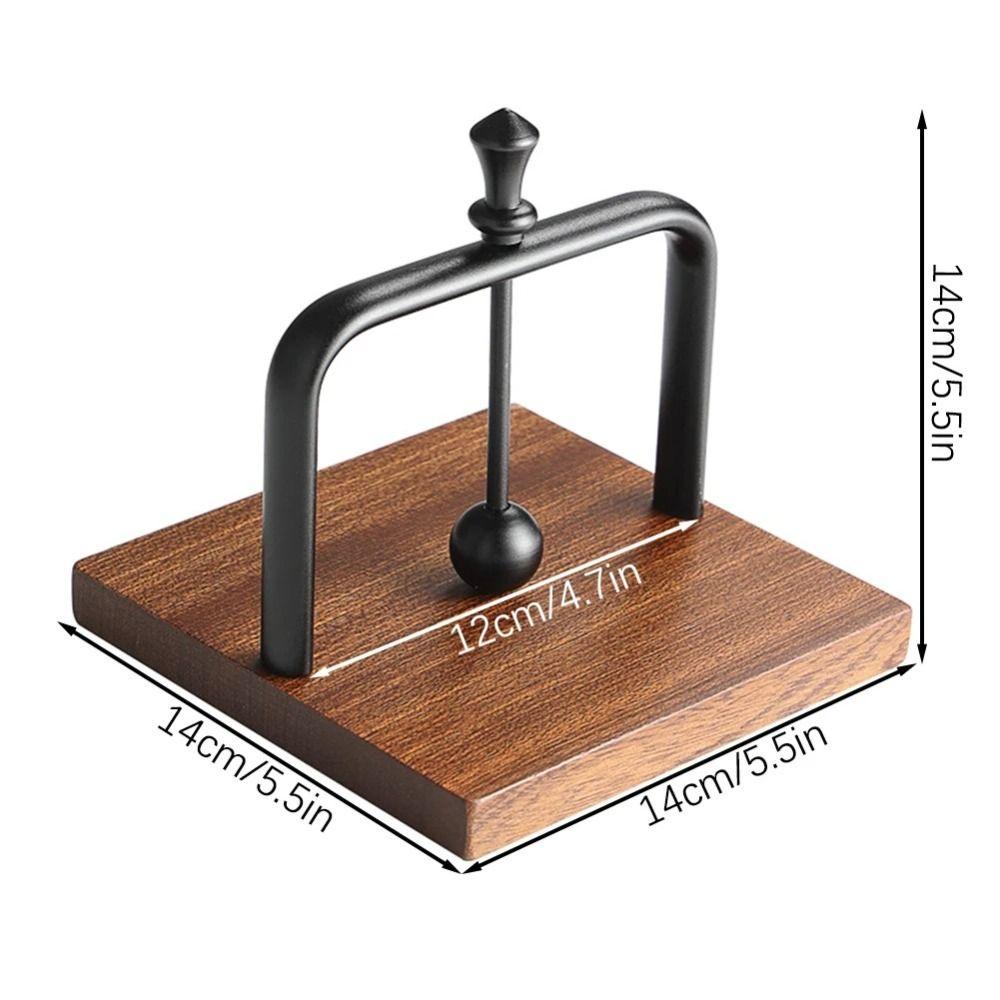 Wood Napkin Holder Decorative Paper Towel Holder Stylish Napkin Organizer Restaurant