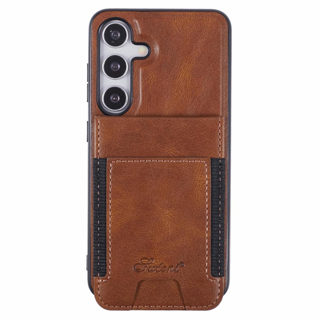 Pro pouzdro Samsung Galaxy S24+ Kompatibilní s držákem karet MagSafe a stojánkem Kryt na telefon