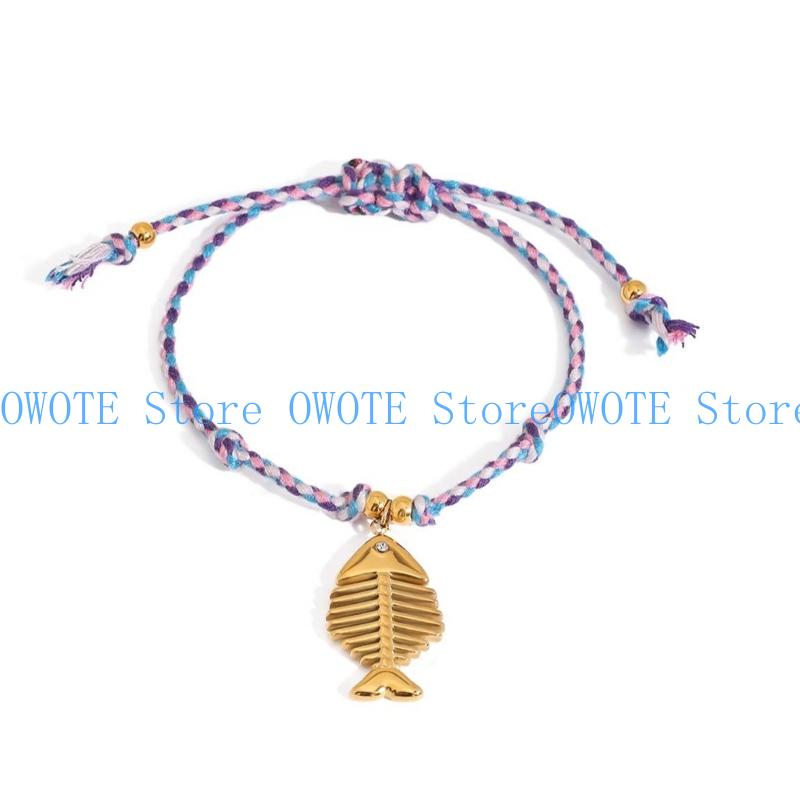 A52E Versatile Braided Hand Jewelry Oceanic Adjustable Closure for Any Occasion
