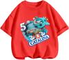 Adorable Cartoon Octonauts T Shirt Casual Street Leisure Tops Summer Daily Outfits For Little Boys And Girls