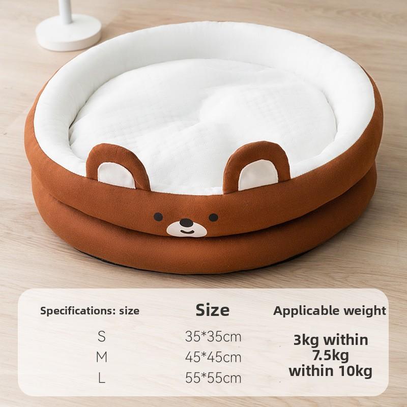 Autumn and Winter Cradle Cat Litter Four-season Universal Kennel Medium and Small Dog Teddy Cat Open Pet Litter Wholesale
