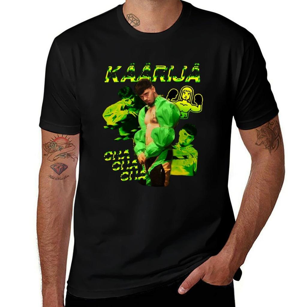 Krij Cha Cha Cha Eurovision Finland YK Kaarija TShirt Plus Size Outdoor Casual Top