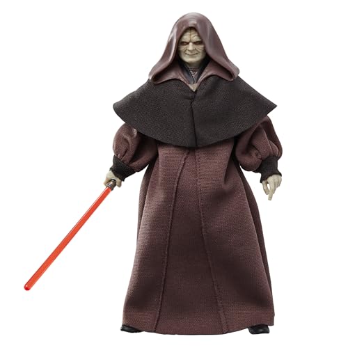 Hasbro Star Wars Black Series Darth Sidious, Star Wars Episode III: Revenge of the Sith Collectible 6-inch (15cm) Action Figure G0023, Authentic