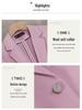 Women's Summer Seven-Sleeve Slim Blazer - Stylish Professional Jacket