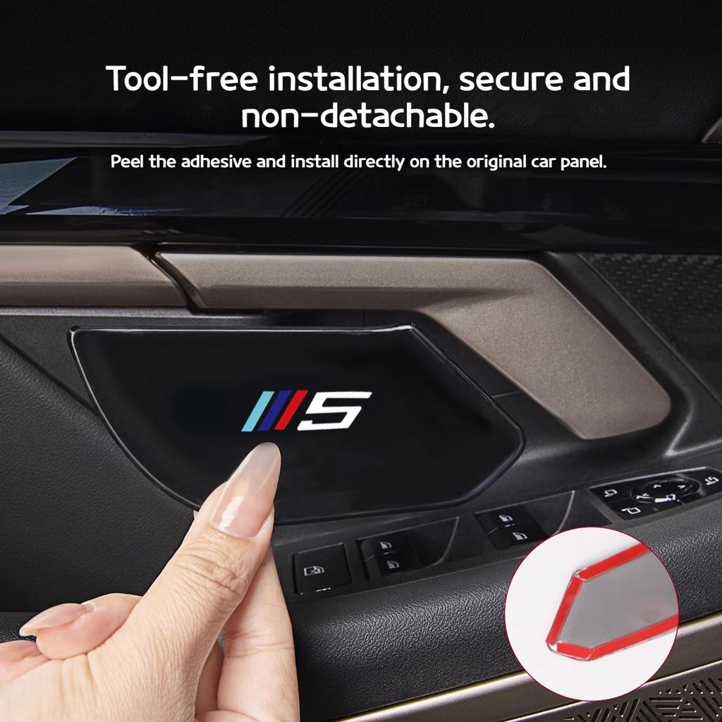 BBJI7 For BMW X5 X3 5 series i5 G05 G60 G45 2019-2025  Anti-scratch stickers door bowls inside the car and hand-in-hand door handles