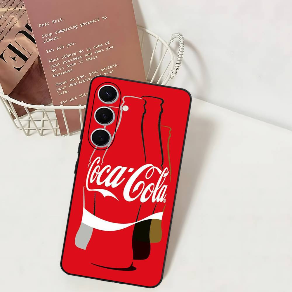 Coque de téléphone Logo Vintage C-Coca C-cola Pour Samsung S 24 Fe 25 Ultra Plus 20 Lite 21 30 22 23 24 22 Ultra 5G Fundas