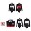 Racing Suit Cosplay Costume For Women With Polyester Fabric For Nightclub Dance Performances