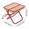 Camping Stool Folding Fishing Oxford Cloth Heavy Duty for Backpacking Outdoor