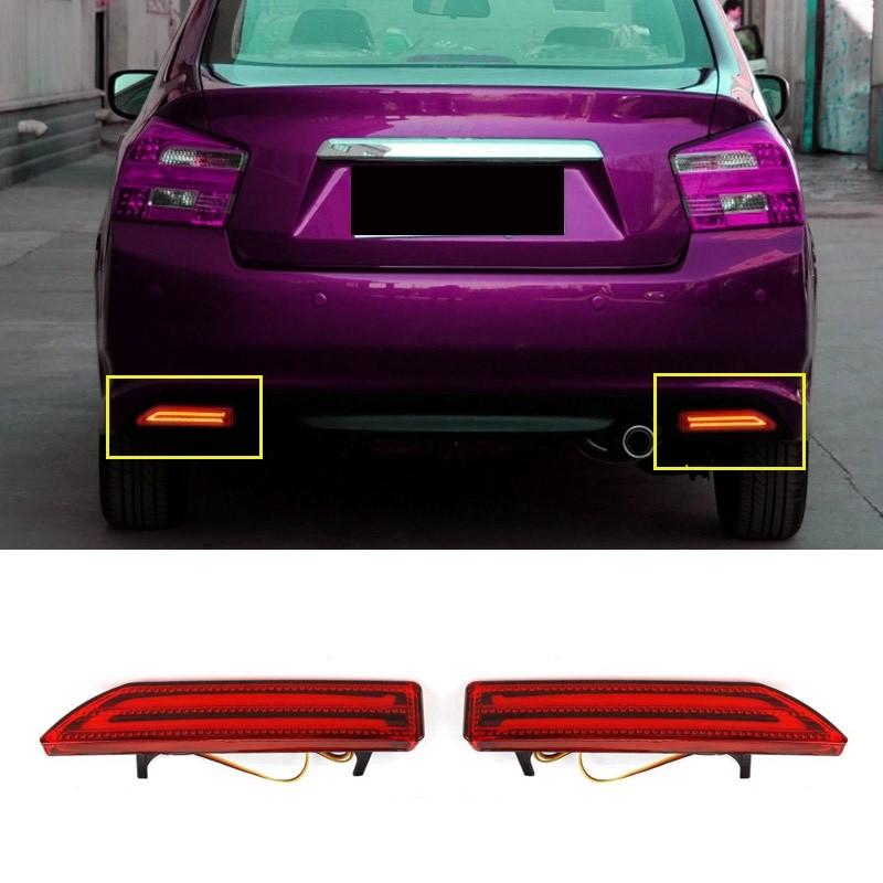 Car Tail Light for Honda CRV2009 CITY 2011 2012 2013 Super Bright LED Rear Bumper Lamp Driving Lamp Brake Light Turn Signal Lamp