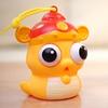 Cartoon Animal Burst Eye Snake Keychain Squeeze Ball Toys Keyring  Kids Holiday Gift