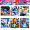 18 Piece Premium Acrylic Paint Collection Quick Drying And Waterproof For Multiple Applications