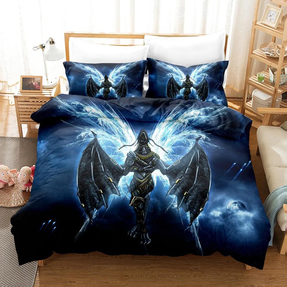 Angel Fallen Angel Bedding Set For Bedroom Soft Modern Bedspreads Comefortable Kids Duvet Cover Quilt Cover And Pillowcase