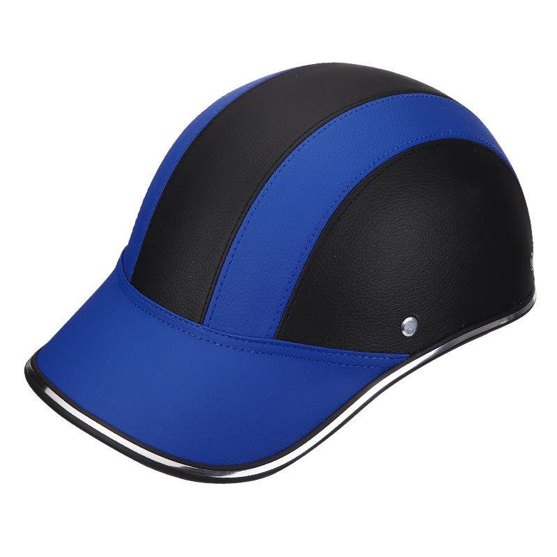 Unisex Retro Duckbill Electric Vehicle Summer Helmet | Sun-Protective, Lightweight Half Cap for Mopeds