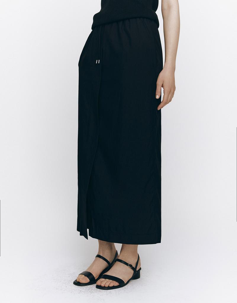 GIORDANO Nylon Long Skirt 165513 [2Color]
