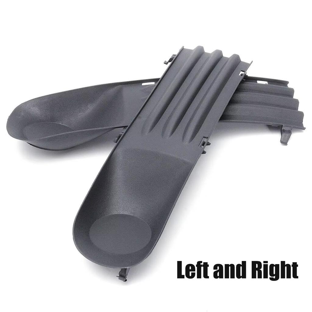 2Pcs Car Fog Light Cover Car Bumper Grill Frame Left & Right 7H0807490A 7H0807489C For VW Transporter T5 2003-2009