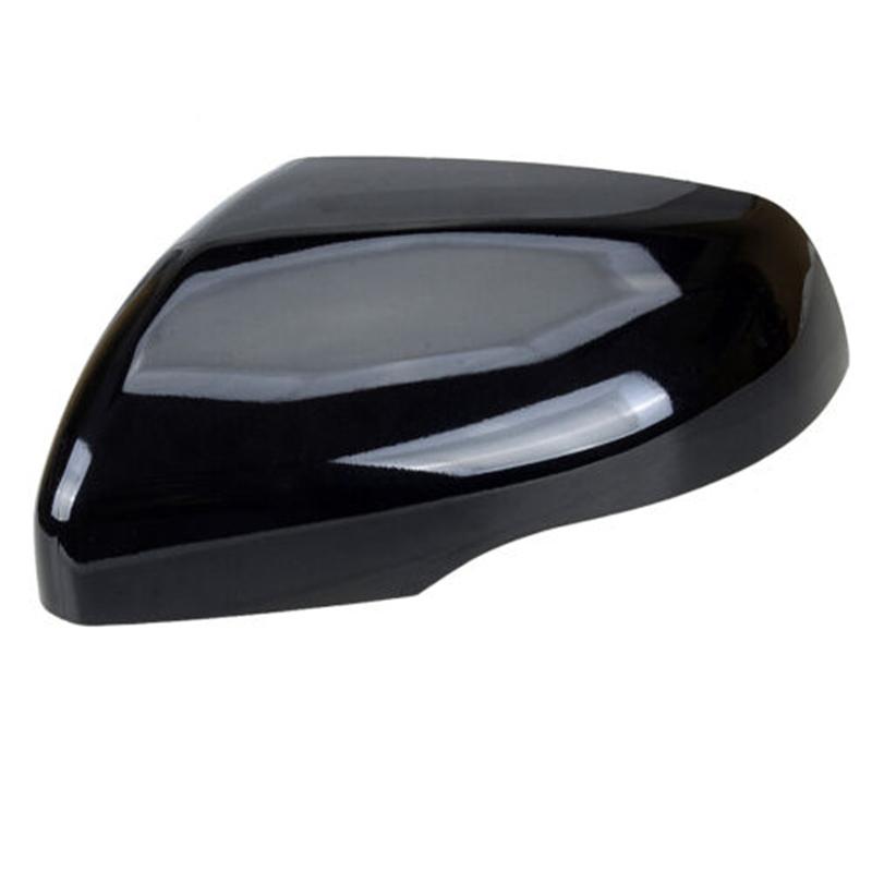 Rearview Side Mirror Covers Cap Trim Left Right Side Gloss Black White For Ford Edge 2015 2016 2017 2018