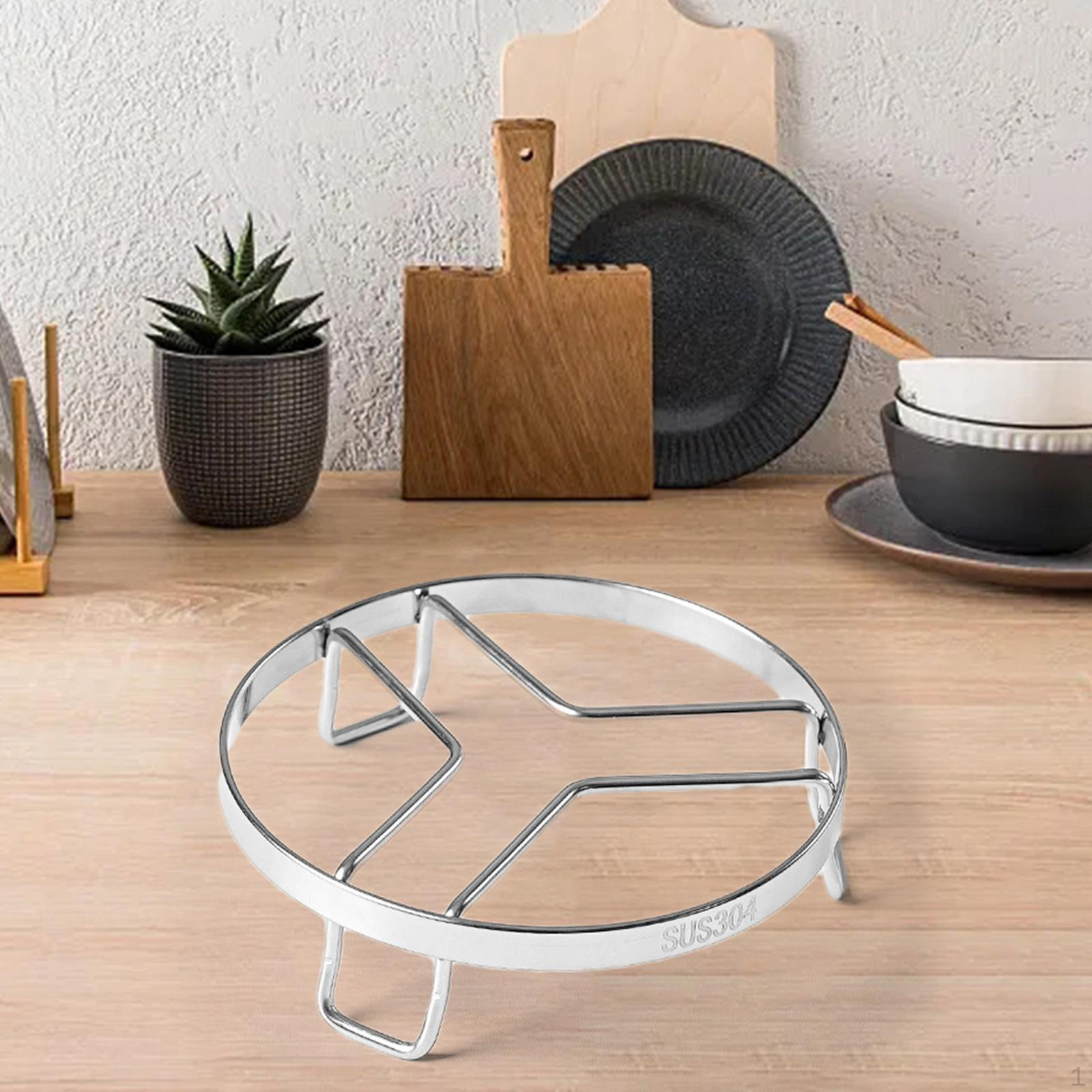 

Подставка для пароварки из нержавеющей стали, кухонные принадлежности, многофункциональная посуда, практичная подставка для приготовления на пару, кастрюля S