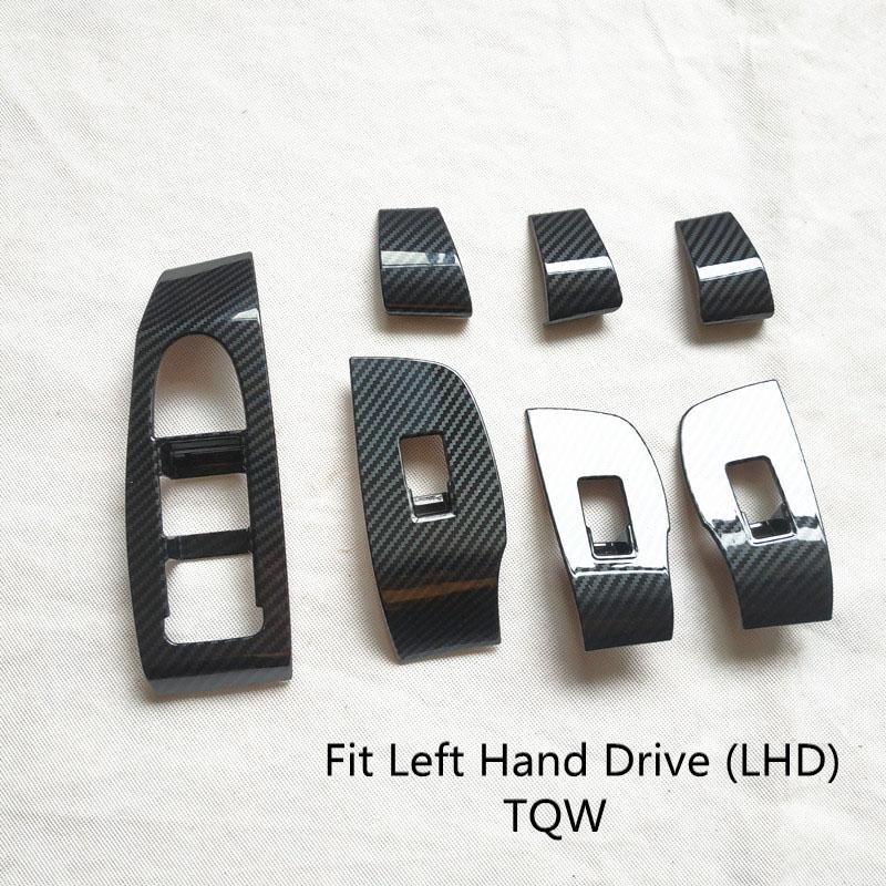 Interior Car Window Motor Door Handle Armrest Cover Trim for Mazda Cx30 Cx-30 Cx 30 Plastic Car Accessories 7 Pcs