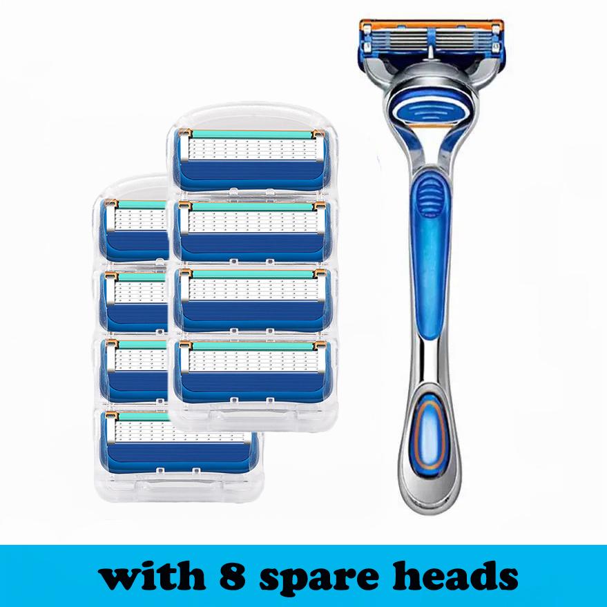 Buy Front Concealed Five Layer Shaver Very Sharp Manual Men's Shaver ...