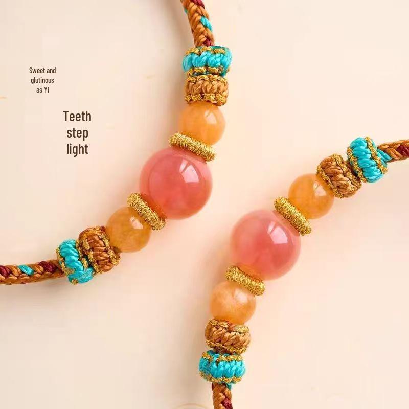 Lovely Jade Agate Heart Bracelet - Attracts Love and Luck, Perfect Gift for Besties