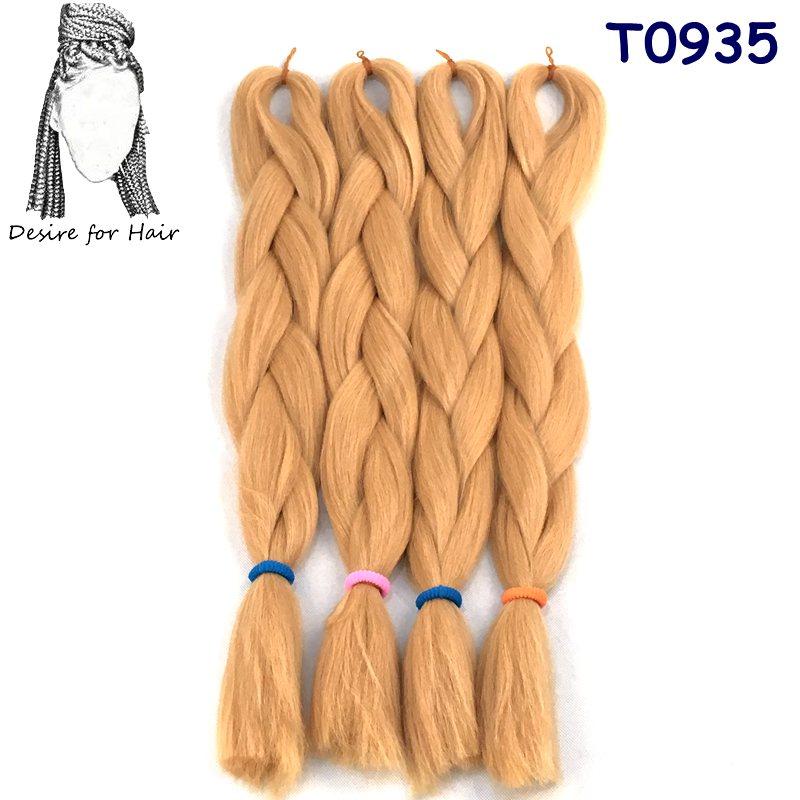 Große Menge auf Lager 24 Zoll 80g Weiche Seidige Synthetische Haarverlängerungen für Häkelzöpfe Haarherstellung Jumbo Braiding Synthetisch