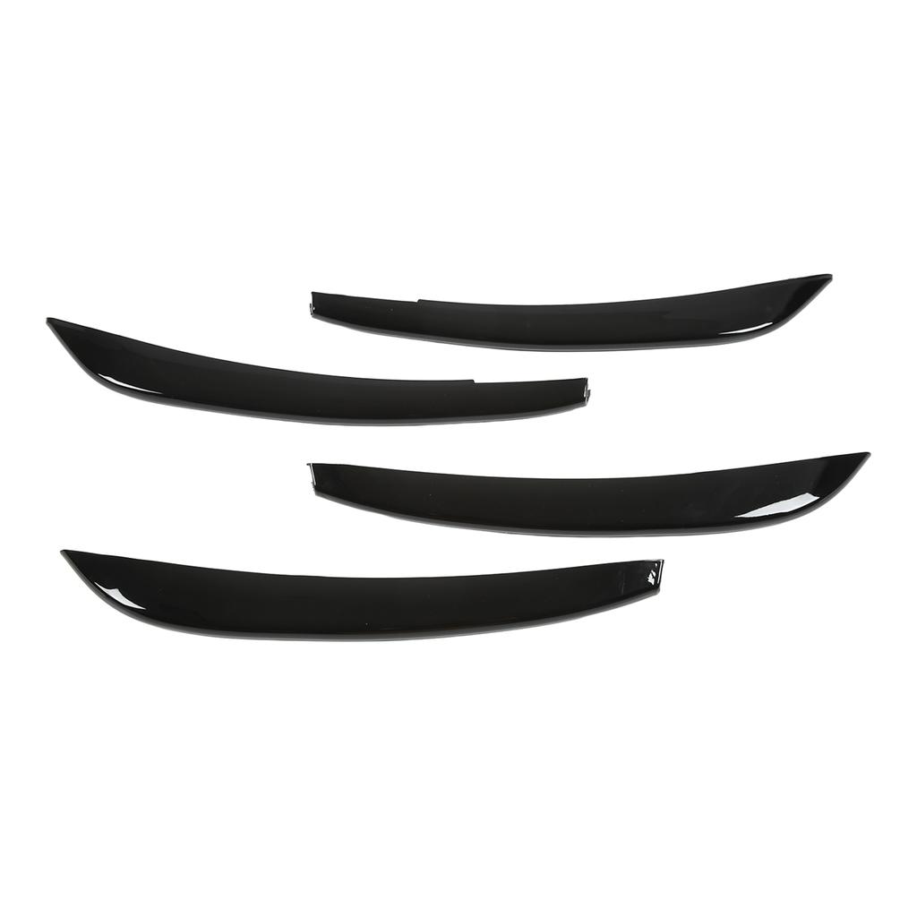 4Pcs Set Front Bumper Fog Light Grille Cover Trim Replacement for Mercedes CLA C118 CLA180 CLA200 CLA250 W118