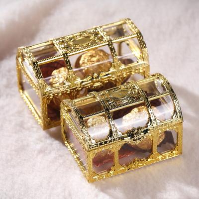 Treasure Chest Candy Boxes Chocolate Gift Decorative Case Wedding Party Favor Supplies