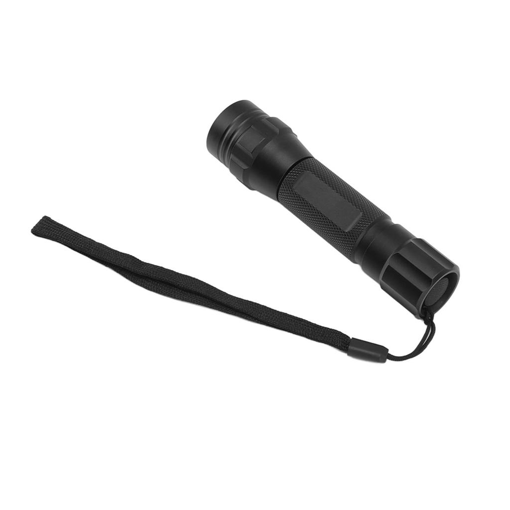 Green Light LED Flashlight Zoomable Portable Single Mode Green Hunting Light Flashlight for