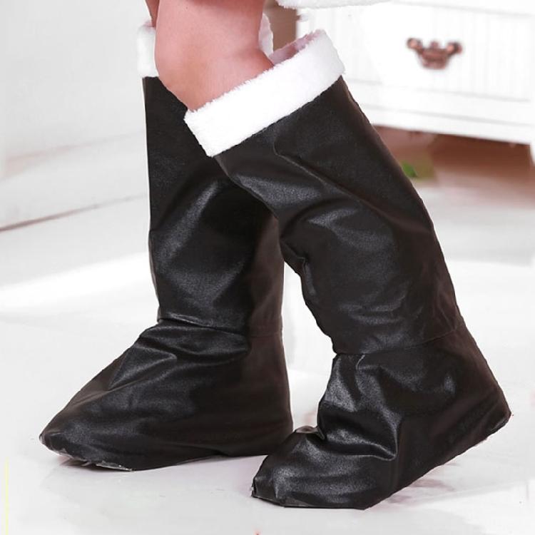 Santa Boots Christmas Footwear for Kids Adults Christmas Carnival Party Cosplay