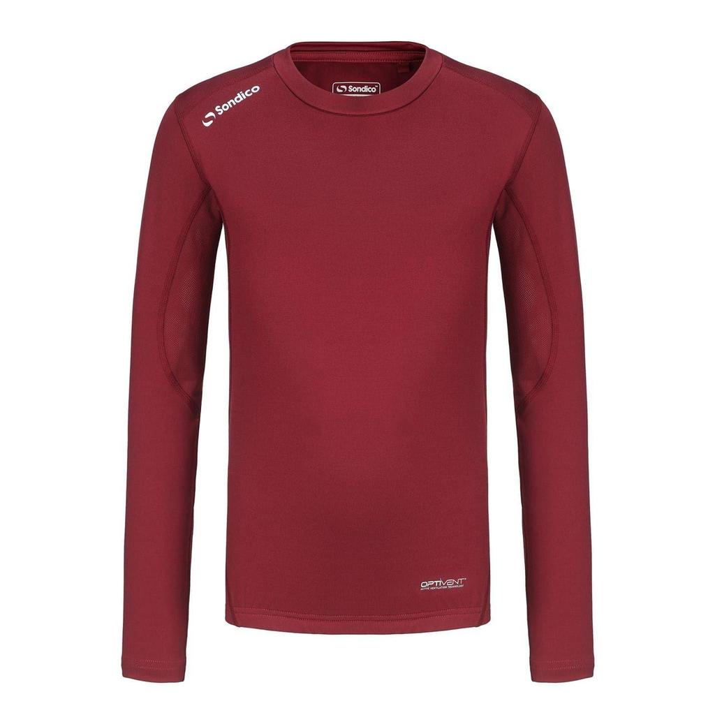 Sondico Childrens/Kids Core Breathable Long-Sleeved Base Layer Top