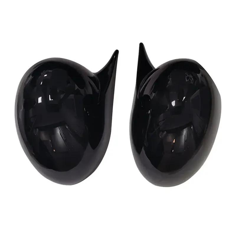 For BMW Mini Cooper R55 R57 R58 R59 R61 Car Sticker Rearview Side Mirror Cover Wing Cap Exterior Door Rear View Case Trim