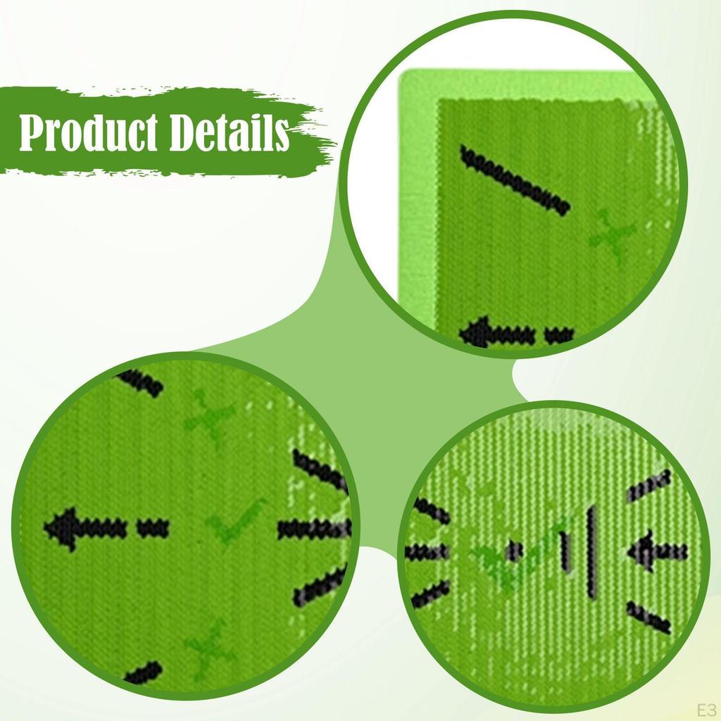 Golf Hitting Mat Practice Batting Analysis Present Portable with Swing Path Feedbacks