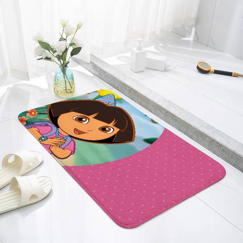 Dora The Explorer Floor Mat Living Room Rug For Bedroom Welcome Mat Outdoor Rug