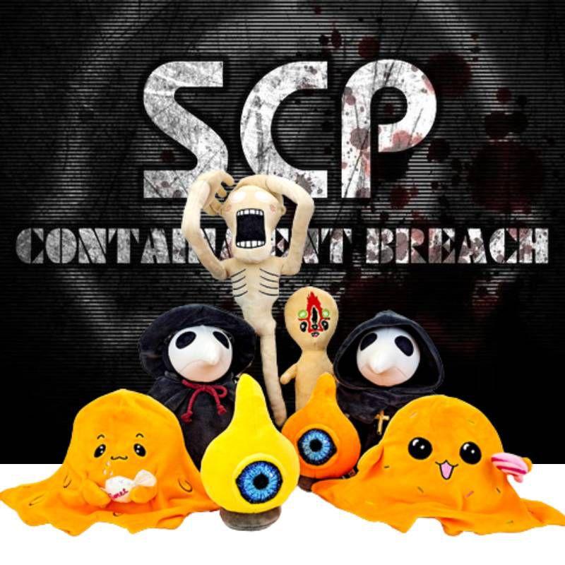 Серия Хэллоуин Доктор Чумы Плюшевая кукла Фонда SCP Scp999 Scp049 Scp131