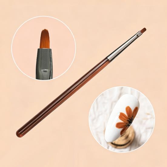 9Pcs/Set Nail Art Brushes Professional Multi-purpose Women Design Painting Brushes DIY Manicure Art Nail Extension Gel Builder Brush Pen