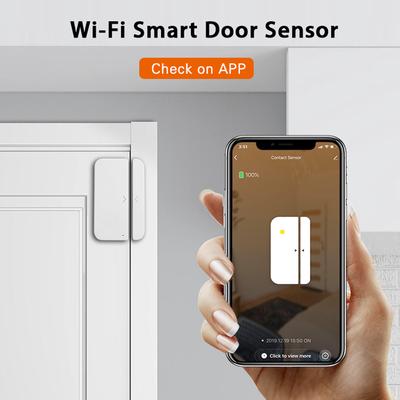 WiFi-Türalarm, Fenstersensor, Detektor, Smart Home, Sicherheit, Tuya SmartLife, App-Steuerung, kompatibel