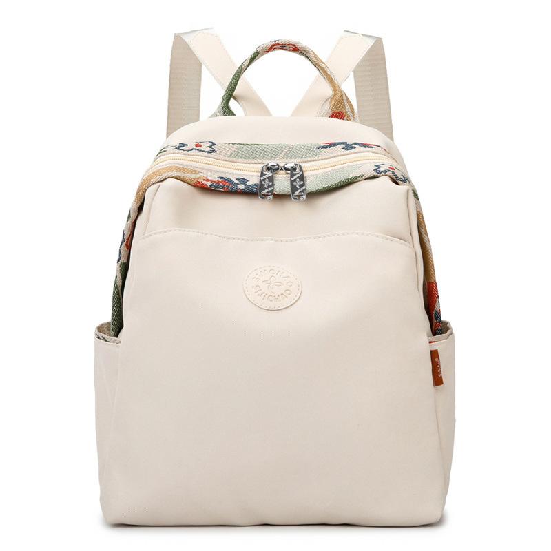 Schoolbag Japan and Korea Oxford Cloth Backpack Women's 1011 New Multi-Pocket Travel Small Backpack Light Work Commuter School Bag