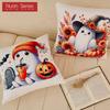 1PC Nuan Series Halloween Pillowcase Cute Cartoon Printed Cushion Cover for Sofa Living Room Bedroom Home Decor